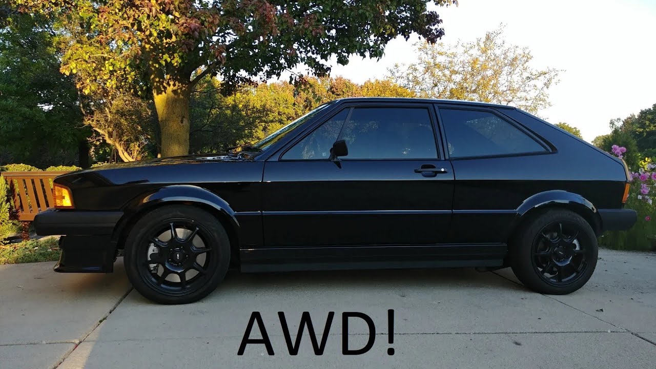 Building an AWD mk1 VW Scirocco in 11 minutes - 2 Years Start-to-Finish