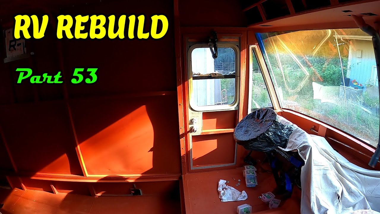 RV REBUILD (Part 53) Getting The Walls Ready For Panels