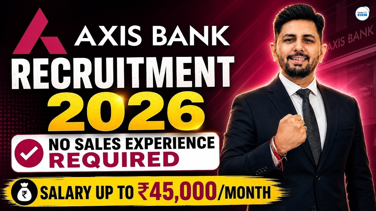 ВАКАНСИИ В AXIS BANK 2026 | Без опыта в продажах | Зарплата до ₹45 000 в месяц | Подавайте заявку...