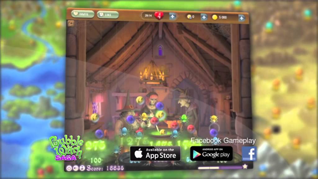 Bubble Witch Saga TV commercial