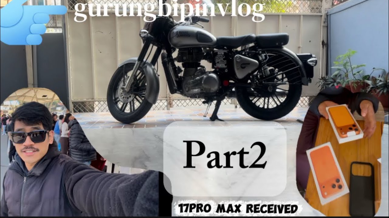 Ktm mai haraayo Latest iphone received garna jaada #royalenfield#gurungbipinvlog #soloride #travel 