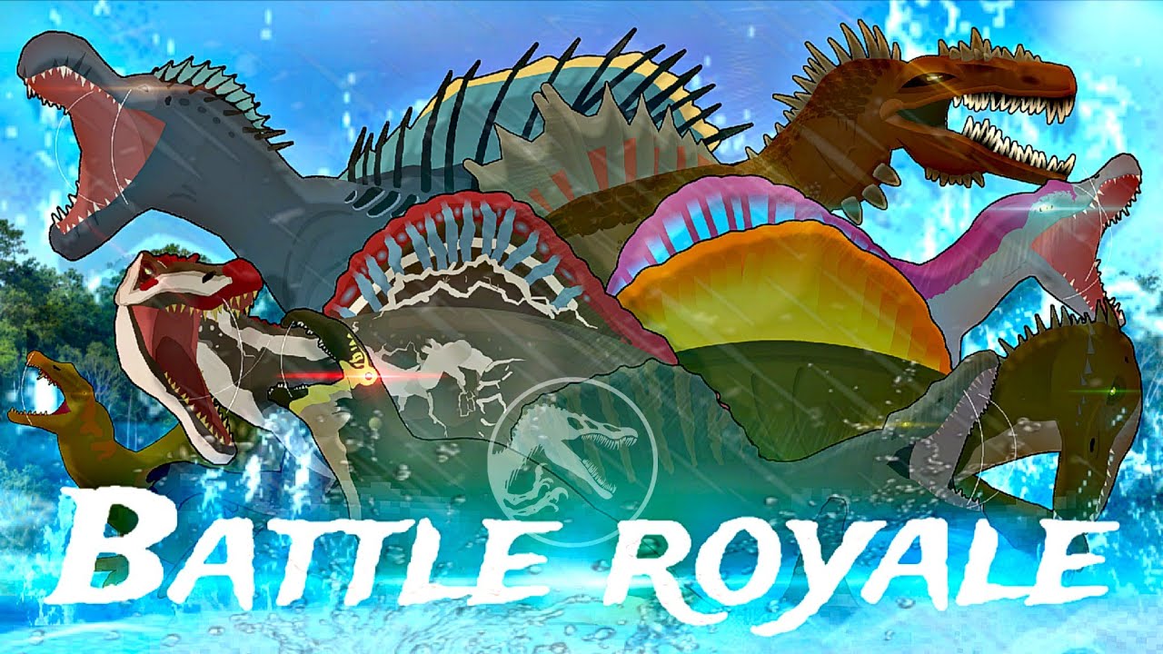 Spinosaurus Battle Royale stick nodes animation (2025)