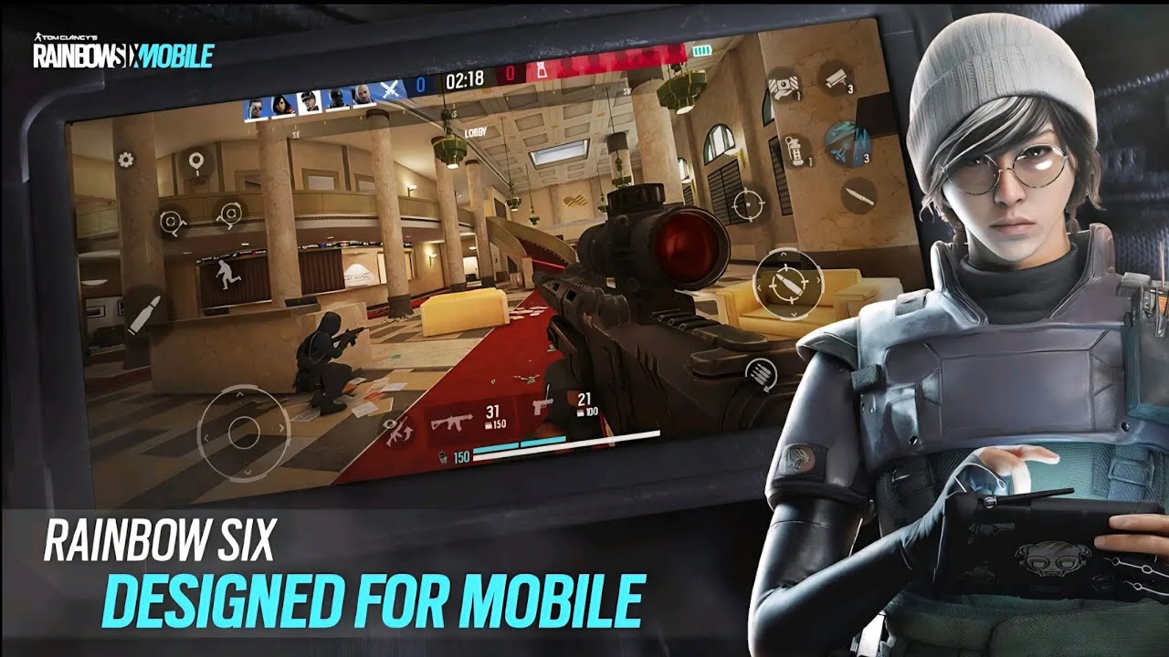 Playing Rainbow SIX on Mobile in India | Game Review No Language | First Gameplay in 4K HD quality