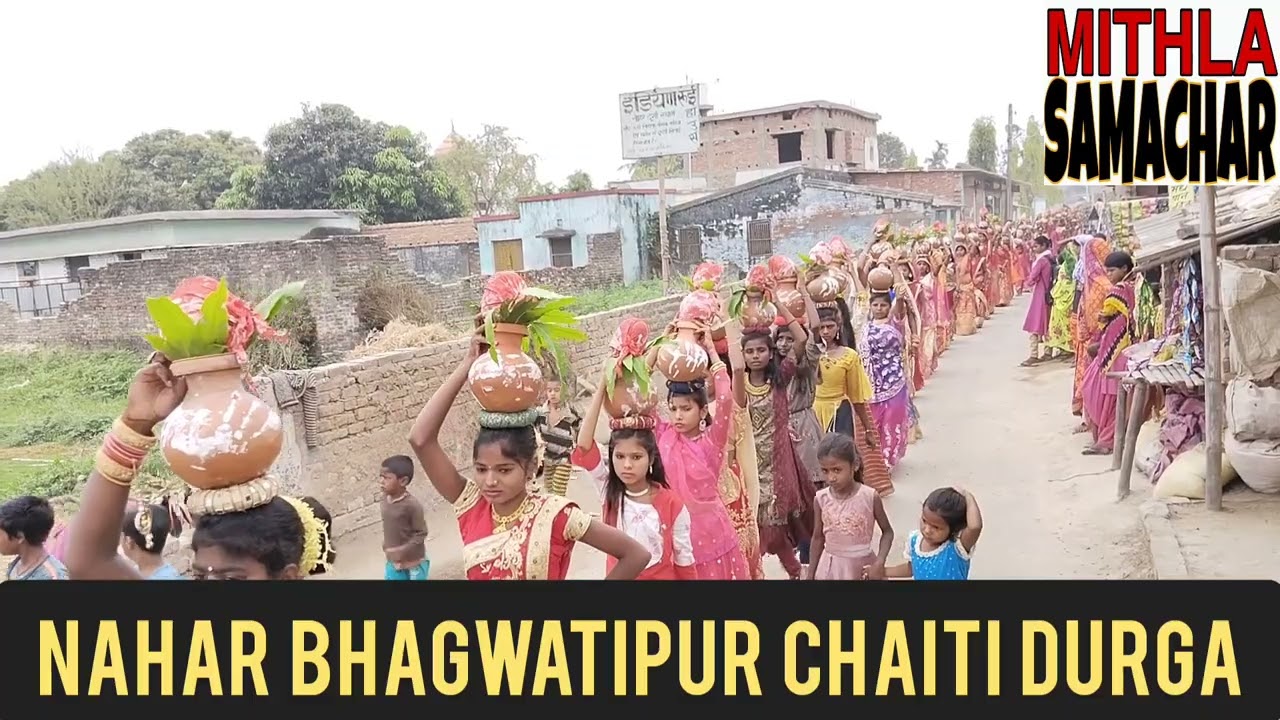 nahar bhagwatipur me nikala gya kalas Yatra