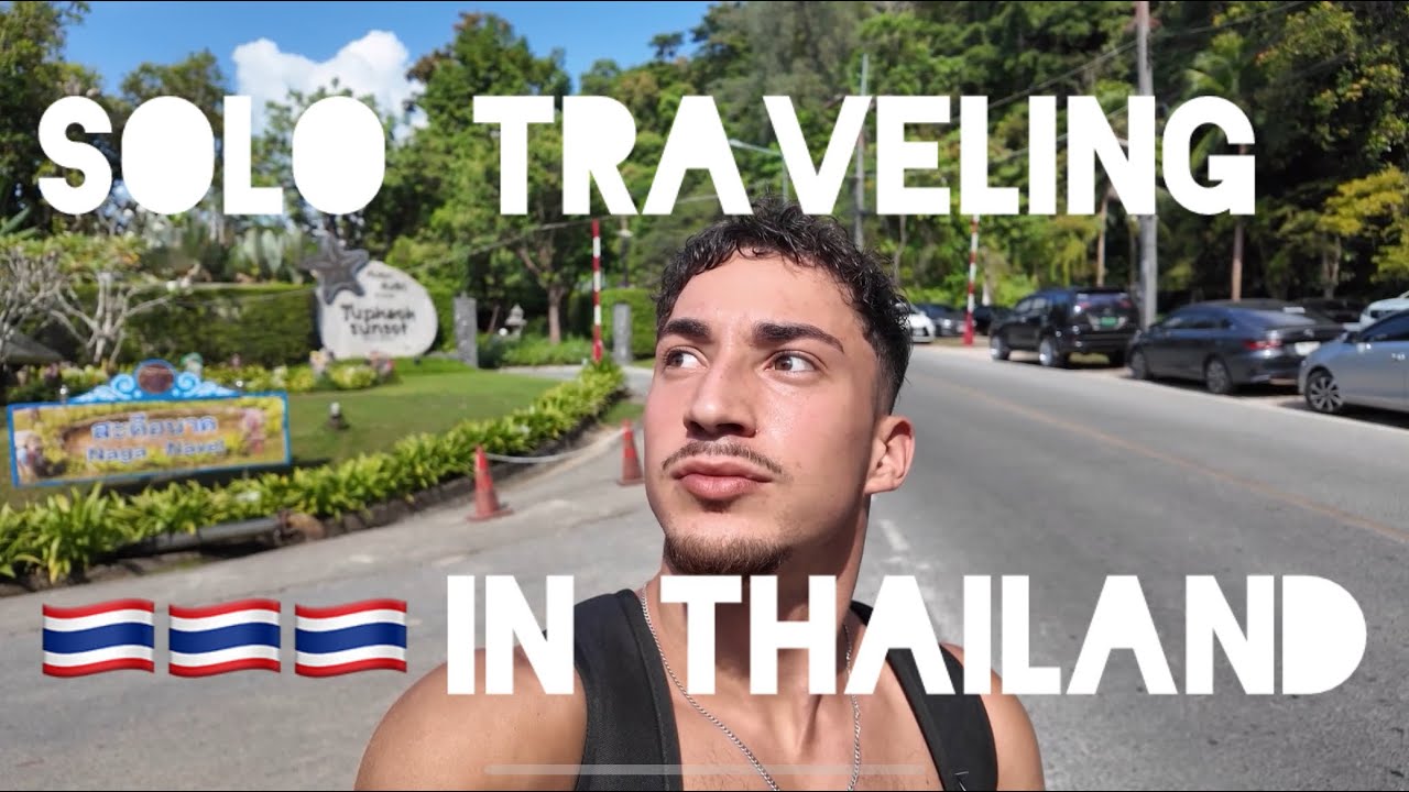 SOLO TRAVELING without any plan in Thailand 🇹🇭🏝️🏍️