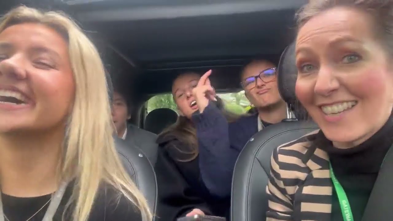 Sixth Form leavers 2024 - Carpool Karaoke!