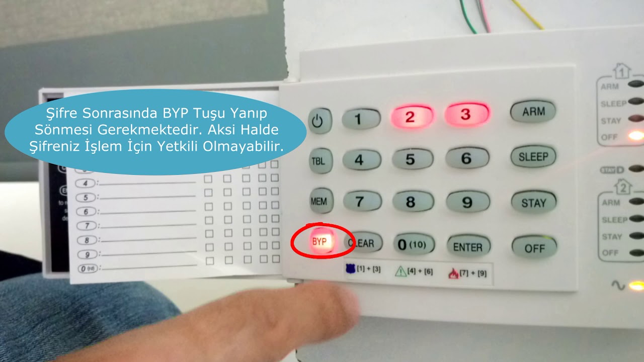 Paradox SP Serisi BYPASS Kurulumu
