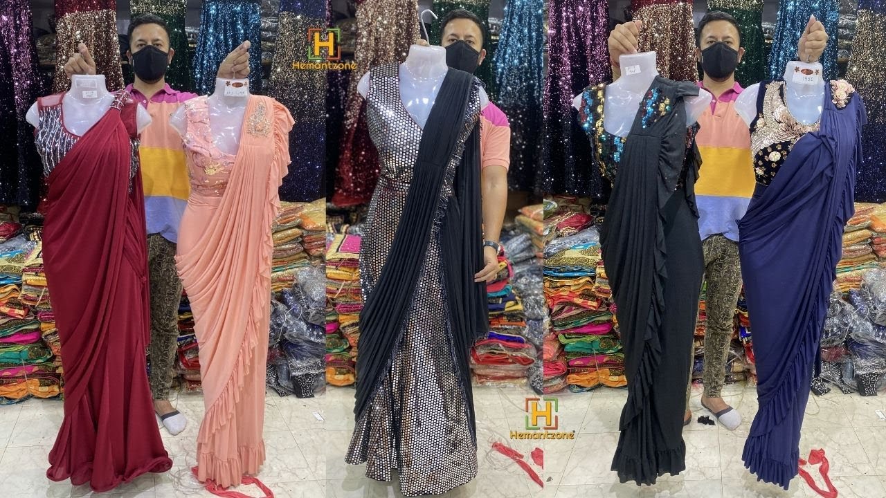 1 साड़ी मंगवाए | +919999966913 Saree, Drape Saree, Handmade Blouse Manufacturer | Chandni Chowk Saree