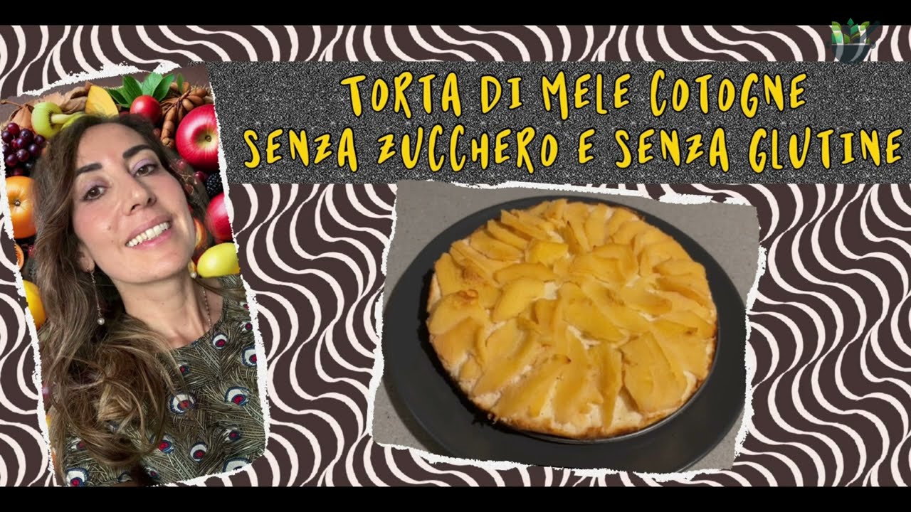 Dessert alla mela cotogna senza glutine e senza zucchero