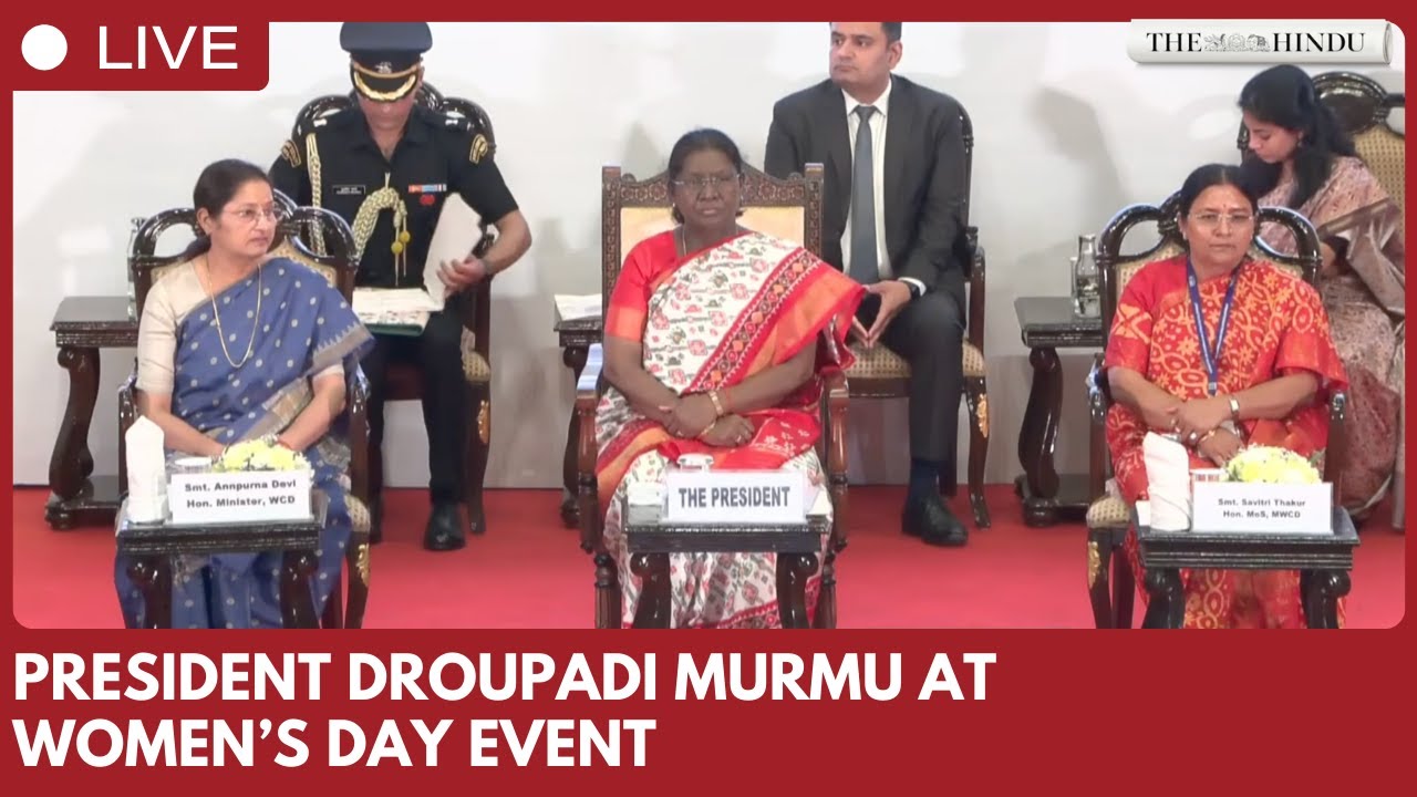 President Murmu graces International Women’s Day celebrations in New Delhi