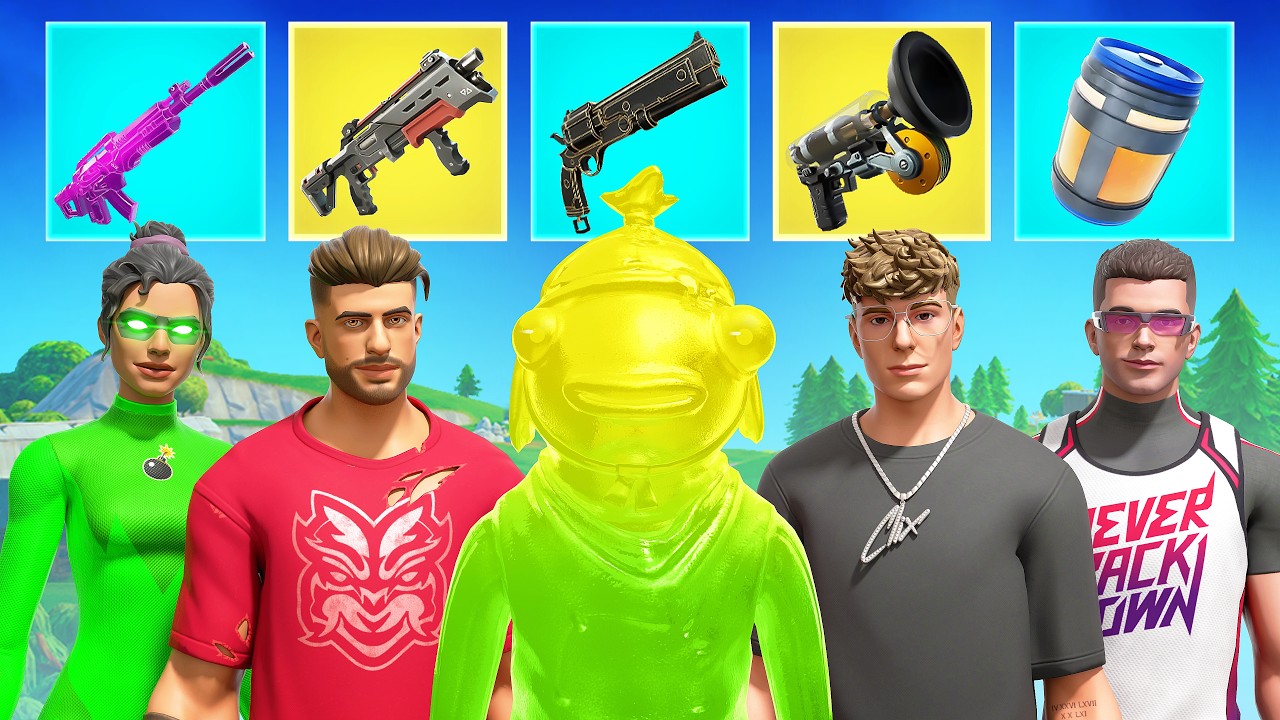 I Tested EVERY YouTuber's Fortnite Loadout