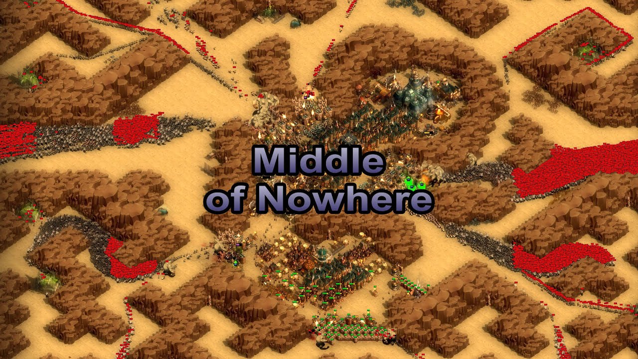 They are Billions - In the Middle of Nowhere - Custom Map