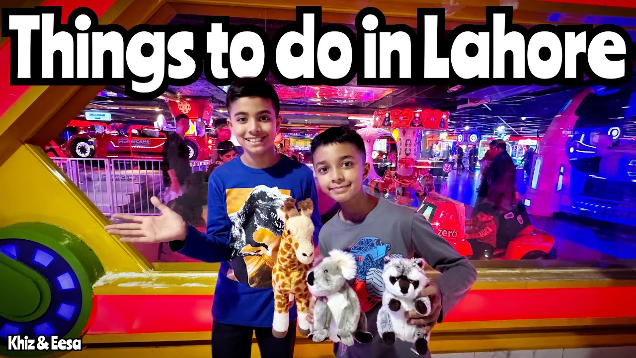 Fun Thing to do in Lahore with Kids - Playdium - Play Area & Entertainment Center #travel