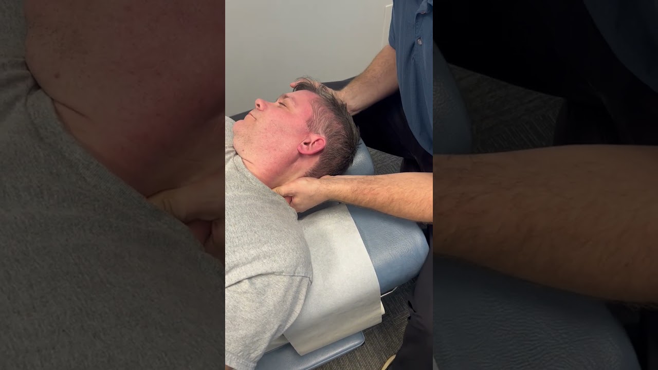 Cervical Distraction Adjustment and treatment for Whiplash