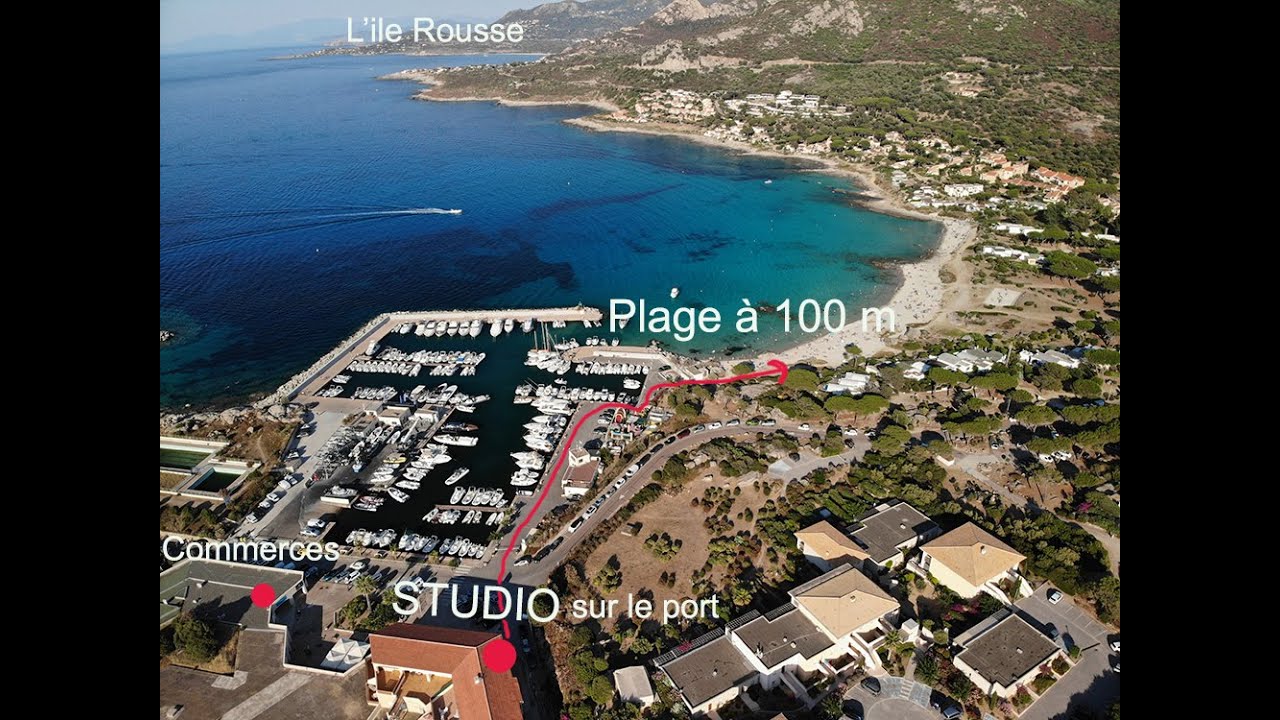 Gites Sassone à sant ambroggio, pieds dans l'eau, à proximité de Calvi et de L'ile Rousse.
