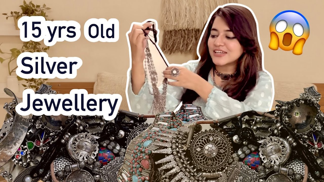Showing my 15yrs old silver jewellery 😱 | Shivangi Sah Uncut