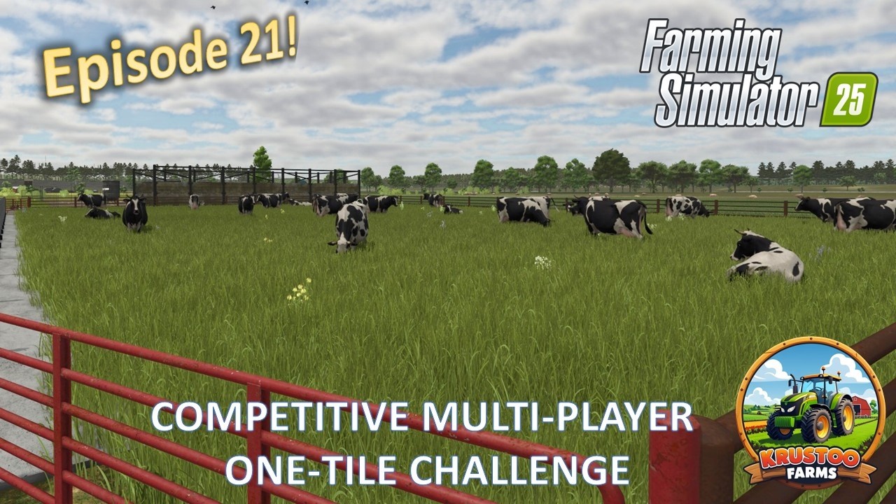 Пока коровы не вернутся домой! Огромное поле сорго засевается! - Farming Simulator 25 - EP21