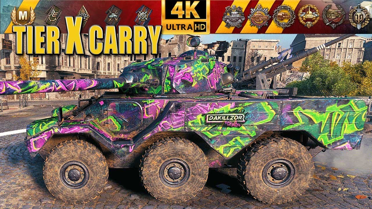 Lynx 6x6: NO AMMO TIER X CARRY - World of Tanks