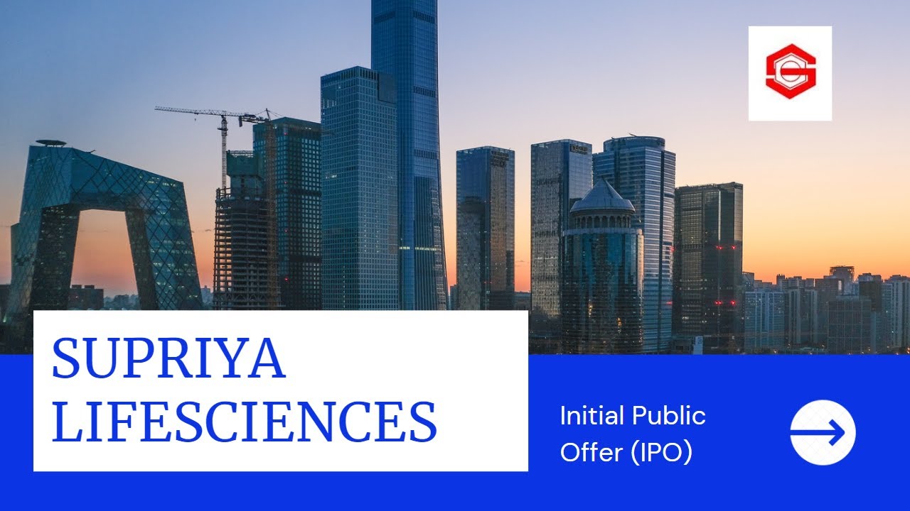IPO Overview | Supriya Lifesciences | Should you Apply?