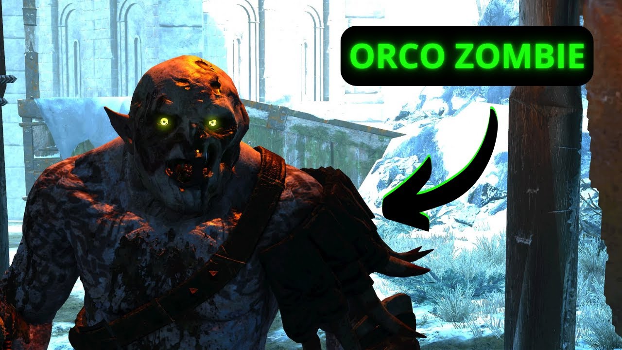 ☠️¡el ORCO ZOMBIE MÁS PELIGROSO de MORDOR!☠️
