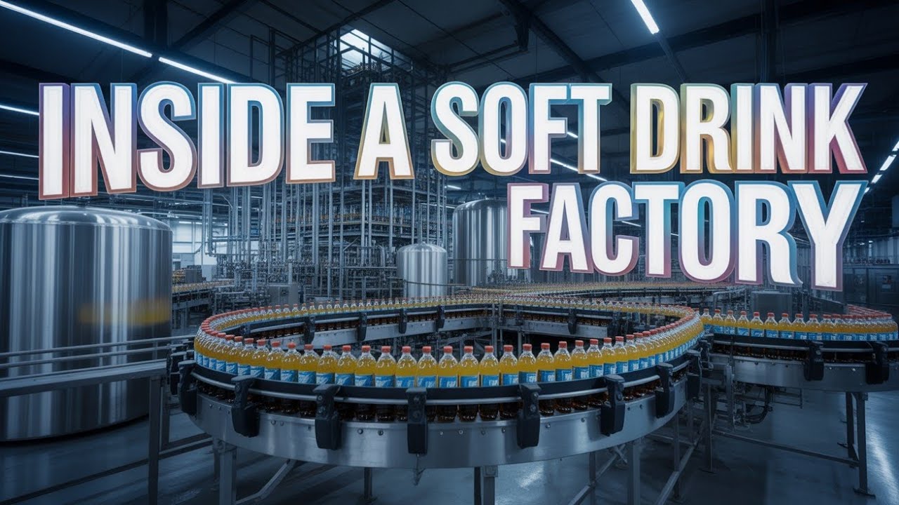 Inside a Soft Drink Factory | How Fizzy Drinks Are Mass Produced