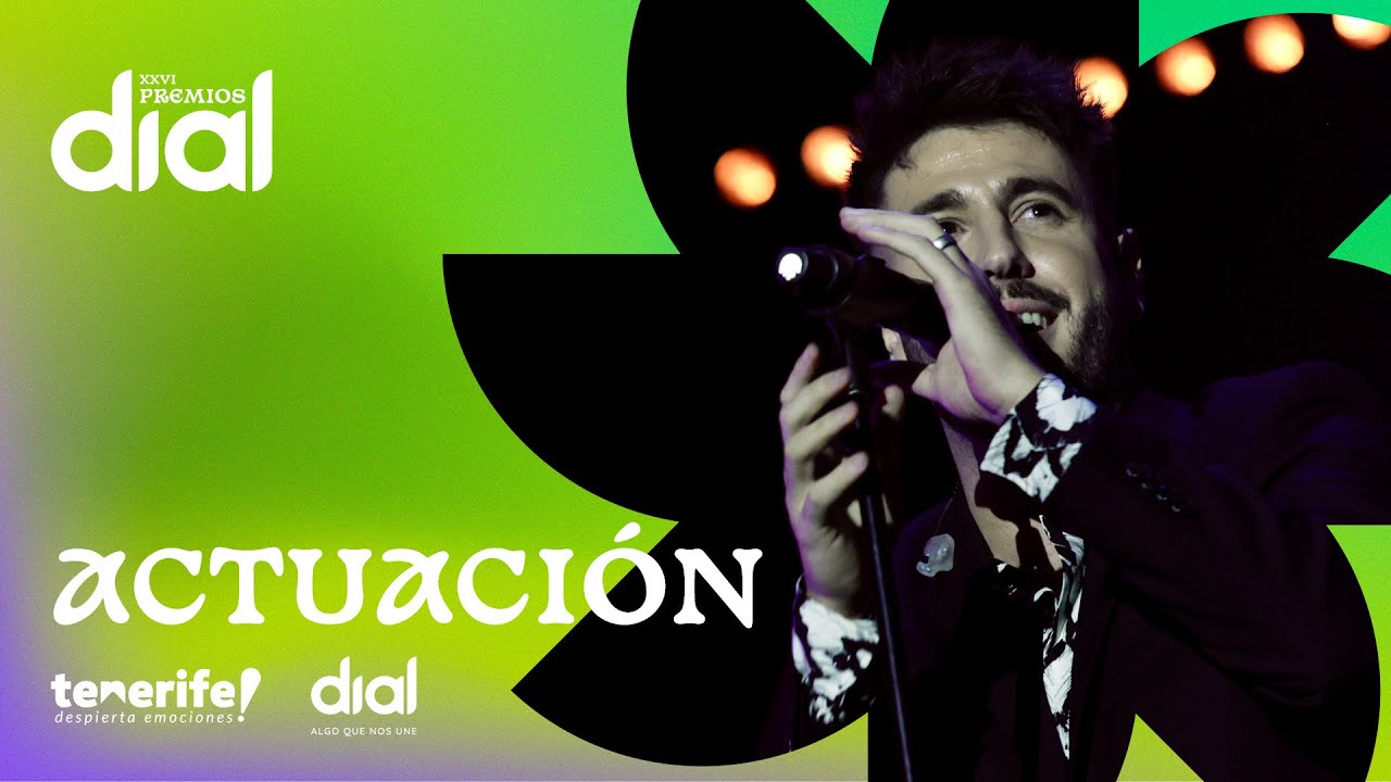 Antonio José - Sin Buscarte (en directo en Premios Dial 2022) | Premios Dial 2022