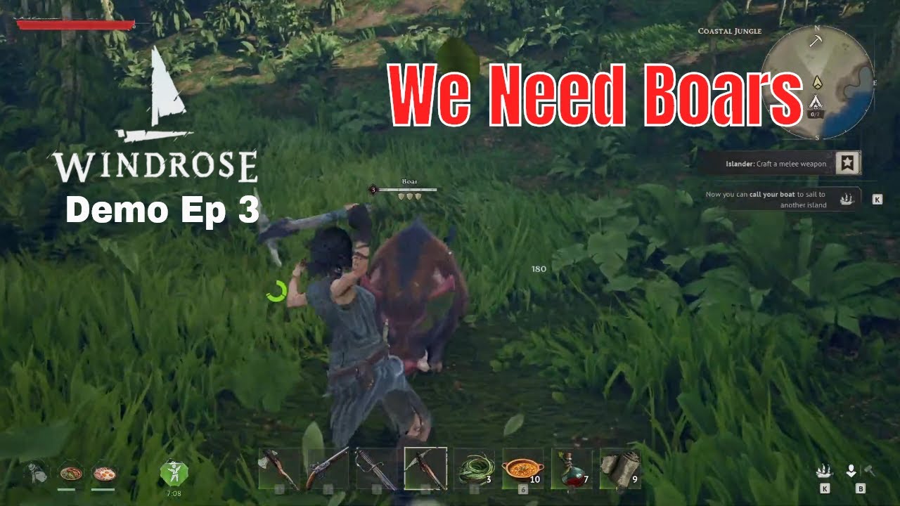 Time For Boar Skin | Windrose Demo Ep 3
