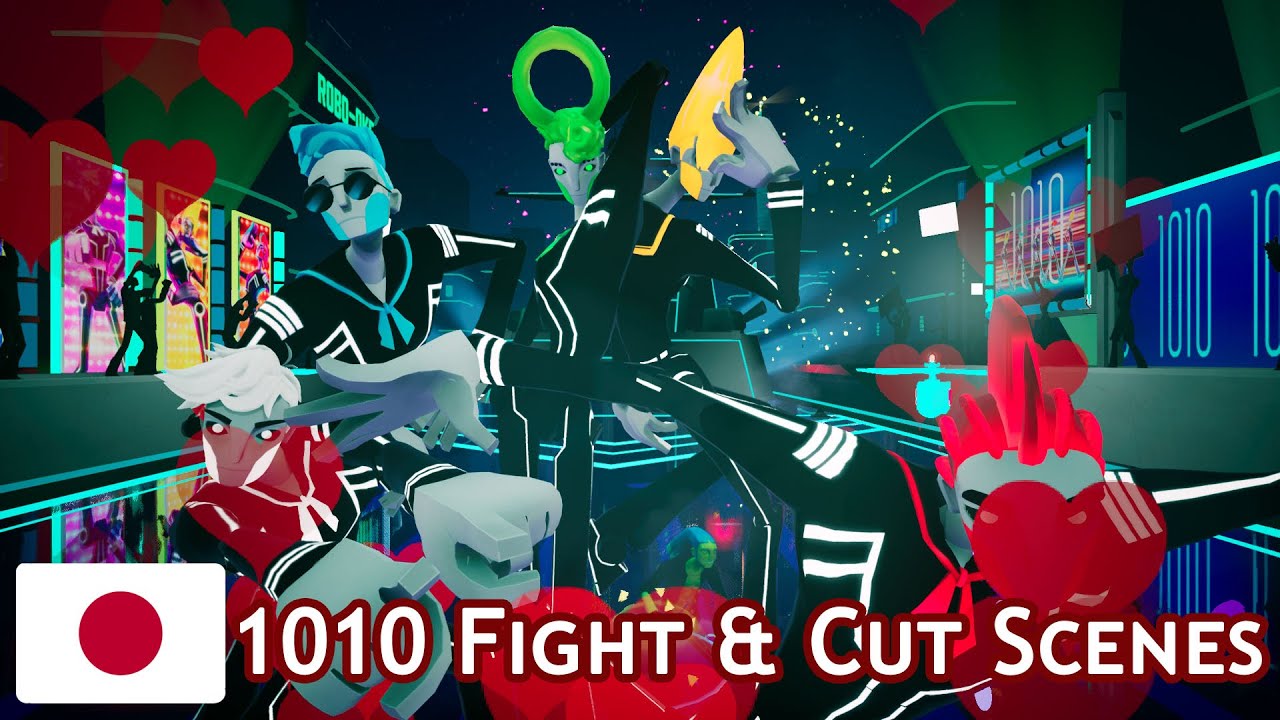 No Straight Roads - 1010 Full Fight with Cut Scenes in Japanese - No Commentary