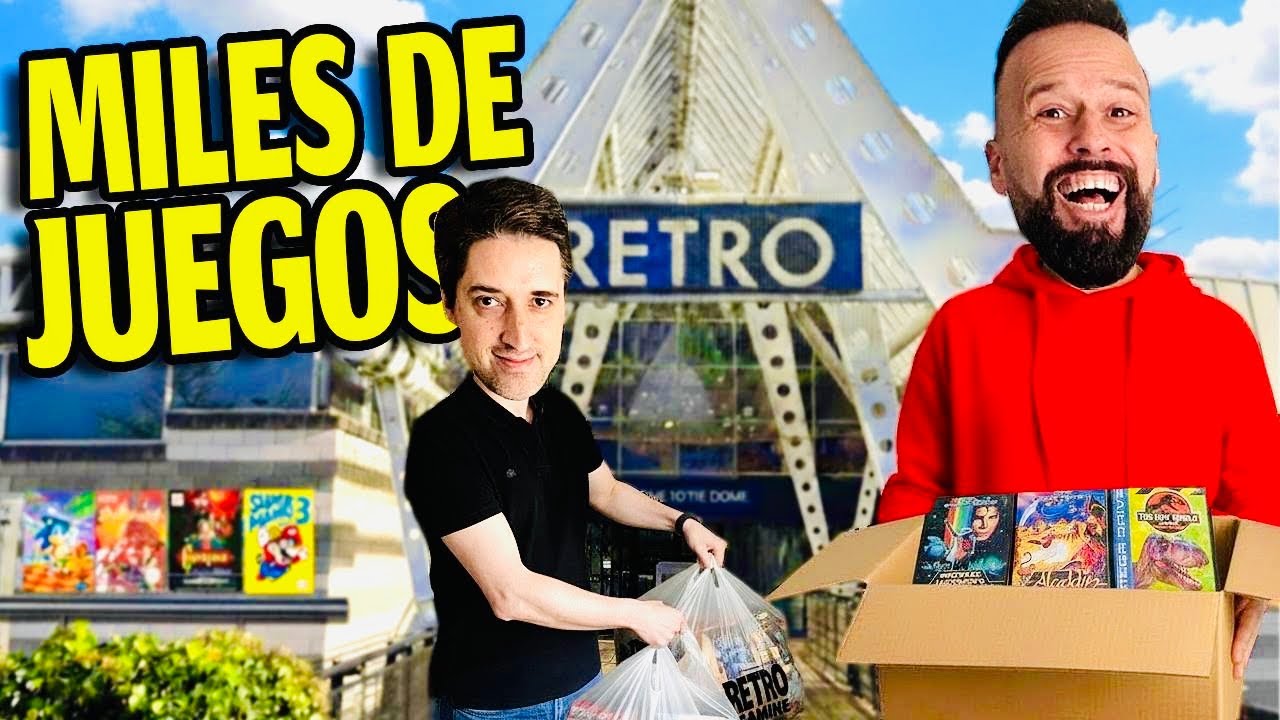 Estuve en el PARAISO del RETRO más grande de Europa
