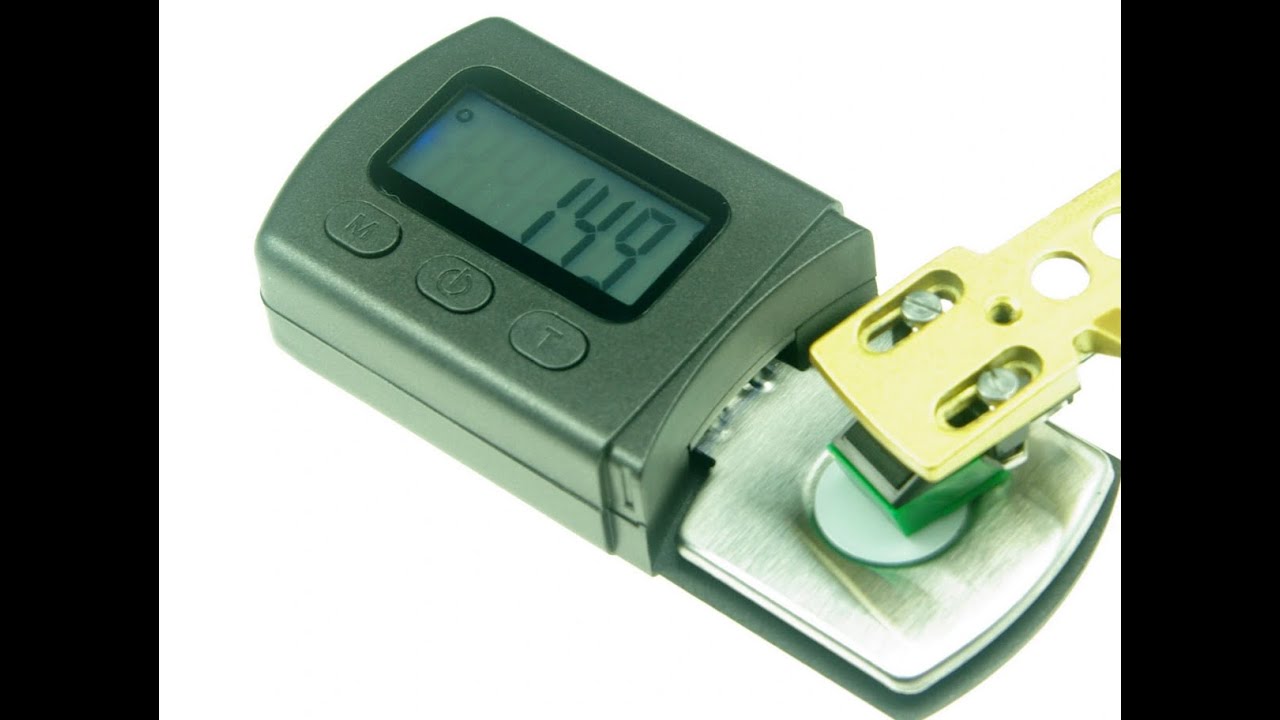 Stylus pressure how it affects the sound