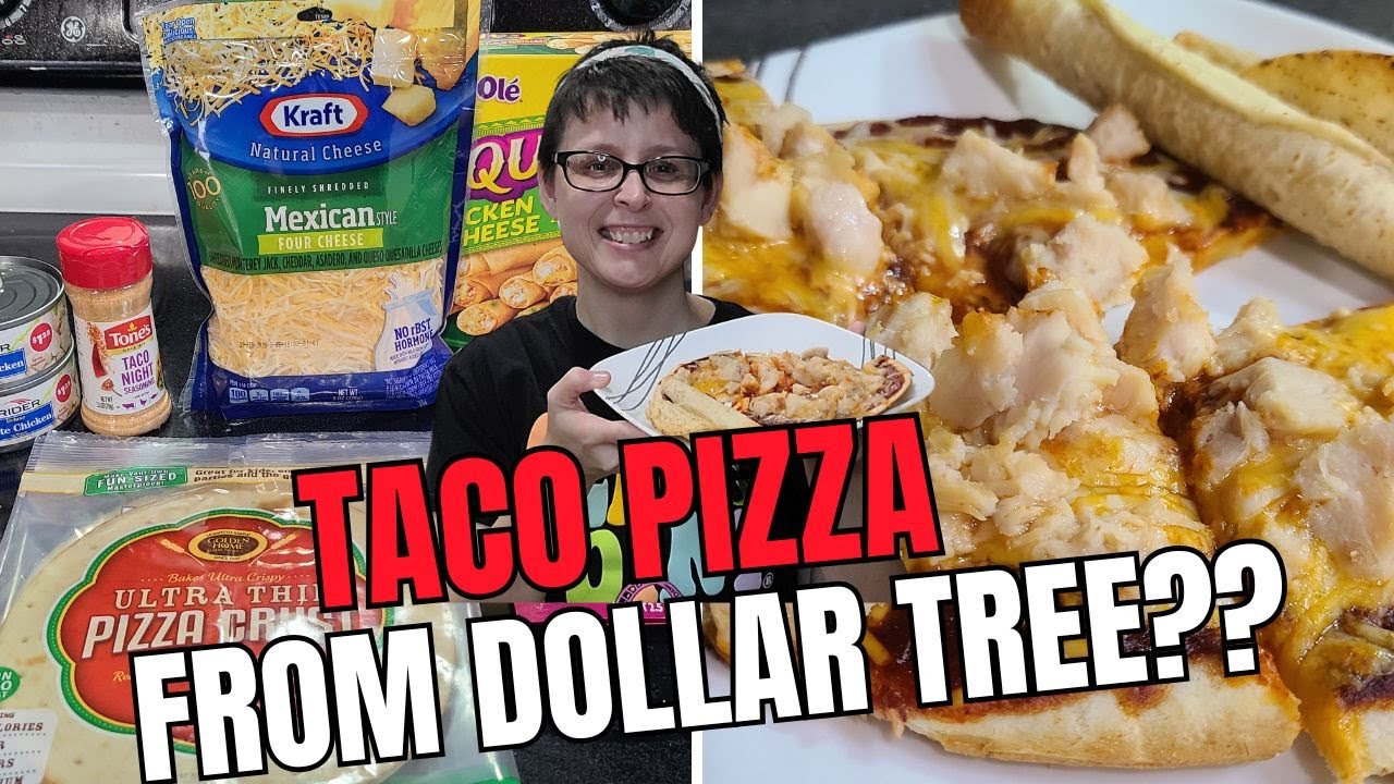 I Made Taco Pizza With Dollar Tree Ingredients!