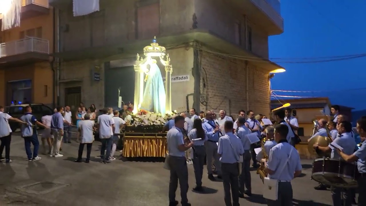 Processione della Madonna degli infermi a Raffadali - 21/07/2024