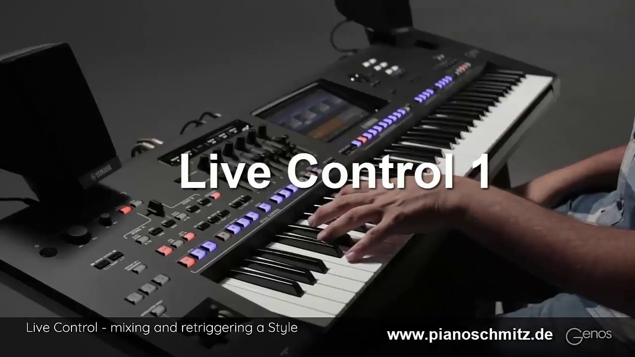Yamaha Genos   Live Control 1