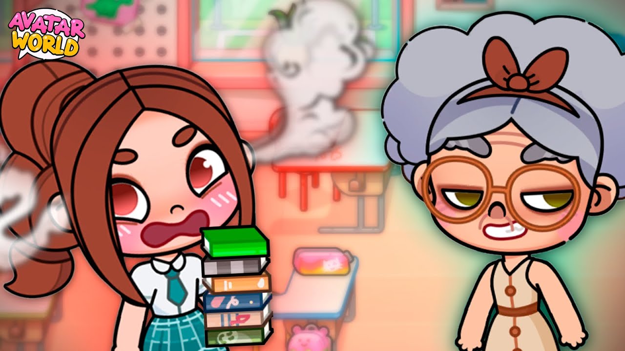 🍎 MI NUEVA PROFESORA ME TIENE MANÍA 📚 | AVATAR WORLD
