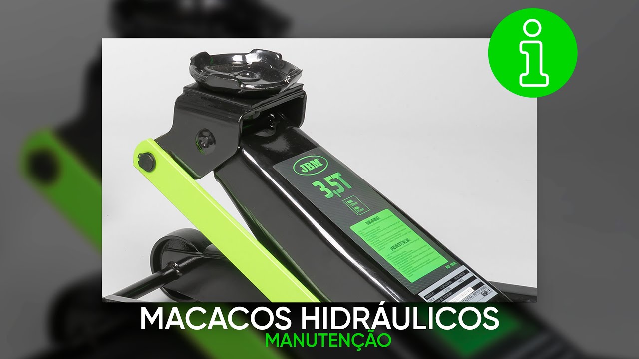 MANUTENÇÃO DOS MACACOS HIDRÁULICOS (REFERÊNCIA EM VÍDEO 54137)