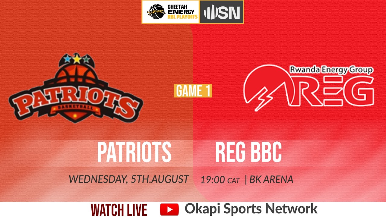 PATRIOTS vs REG BBC | Cheetah Energy RBL Men's Playoffs - WEDNESDAY 5TH AUGUST @ BK ARENA