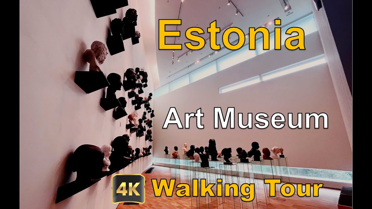 KUMU Art Museum, Tallinn, Estonia | Walking Tour 4K