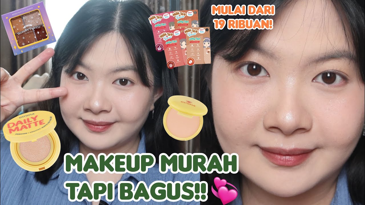 Makeup Murah Tapi Bagus Mulai Dari 19 Ribuan😍!  Natural & Fresh~
