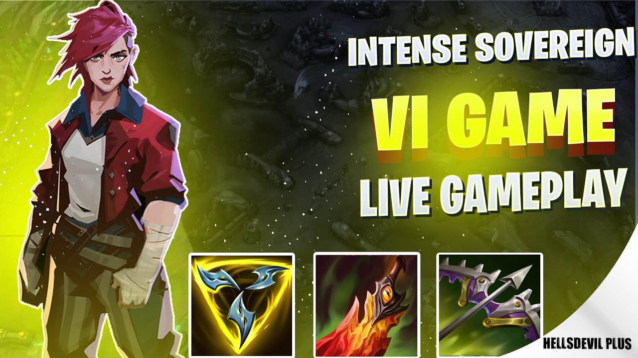 Напряженная игра SOVEREIGN VI! - Геймплей Wild Rift HellsDevil Plus