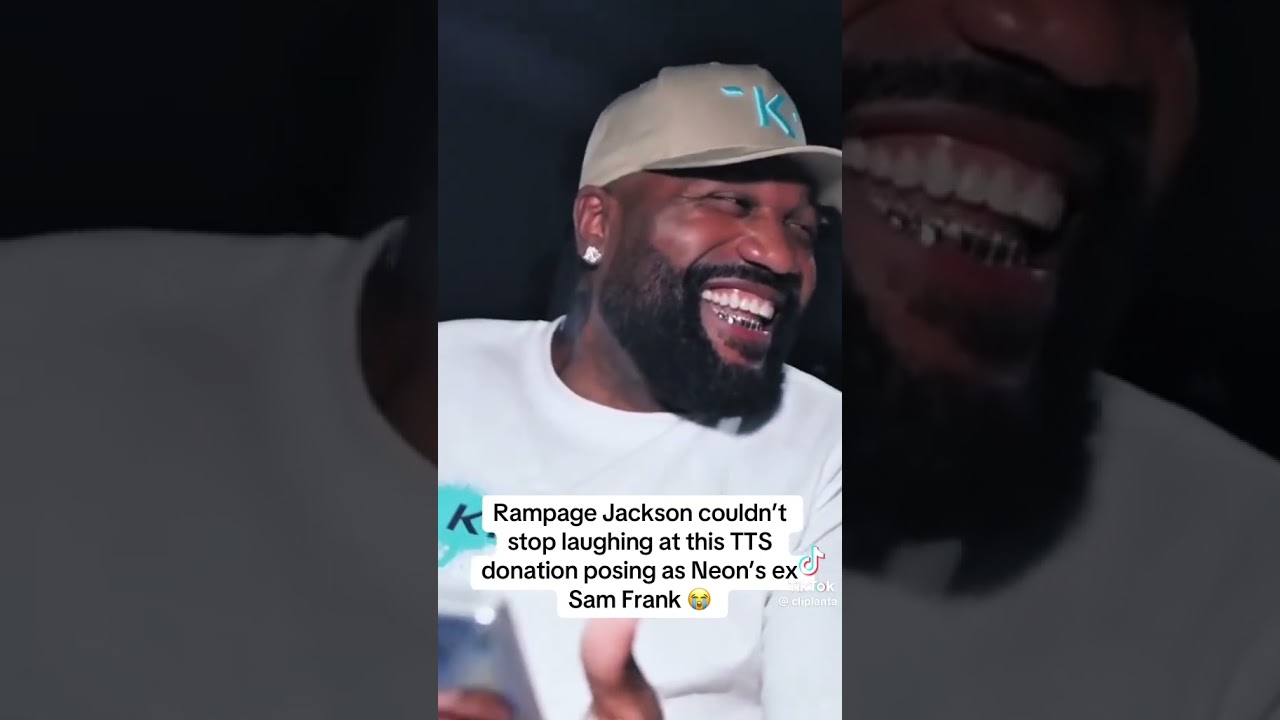 Rampage Jackson an neon talking about Sam frank