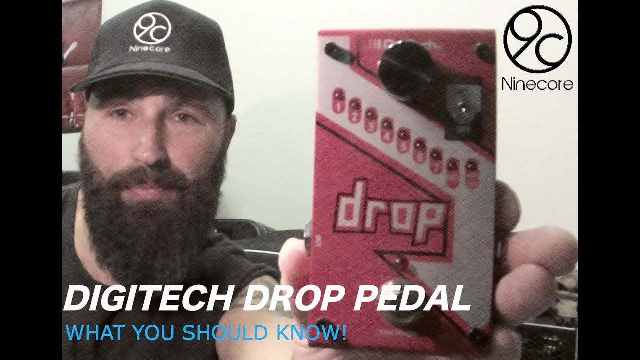 DIGITECH DROP PEDAL REVIEW,WHAT YOU NEED TO KNOW,BEWARE OF STRING TENSION
