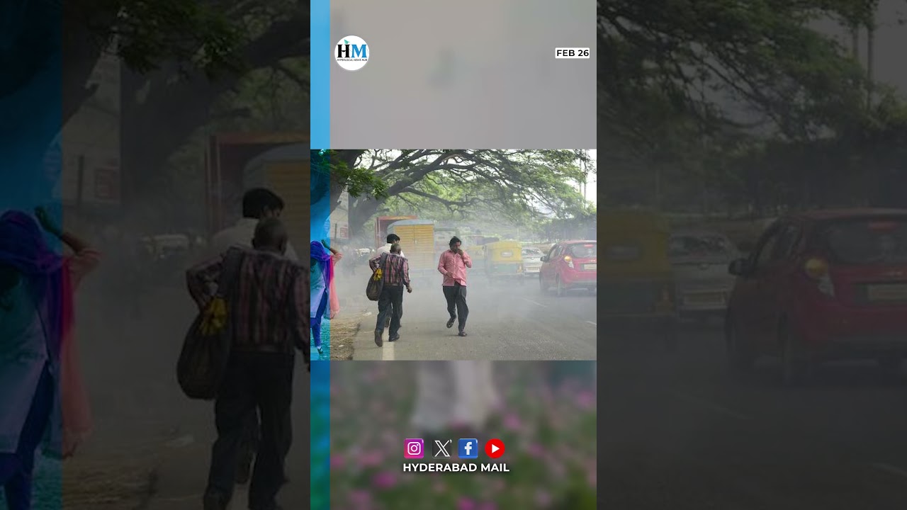 Hyderabad Air Quality Worsens, #sanathnagar  Hits 431 AQI | Hyderabad Mail #latestnews #pollution