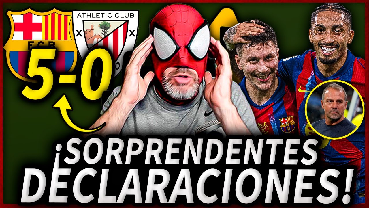 😱¡RAPHINHA EXPLICA las CLAVES de la EXHIBICIÓN del BARÇA 5-0 ATHLETIC CLUB! |💥DECLARACIONES