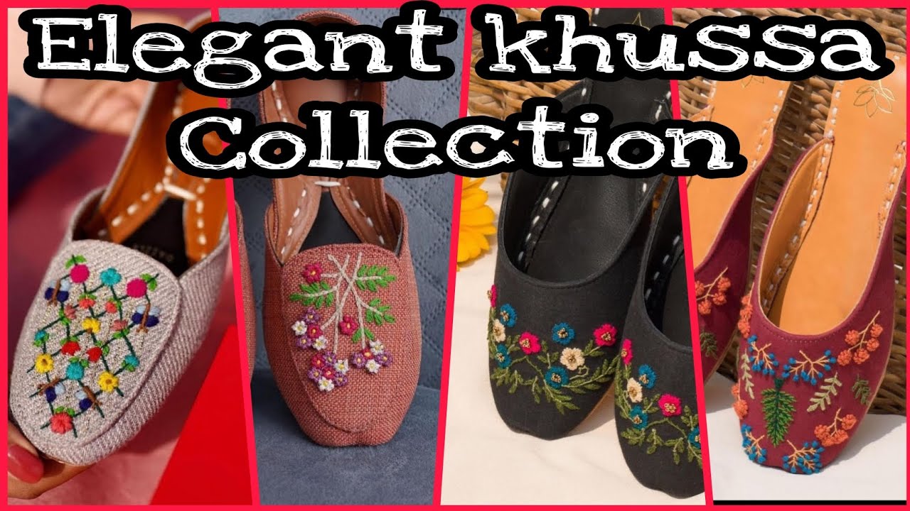 Unique Stylish Khussa Designs|| Elegant Design Of khussa Collection 2022
