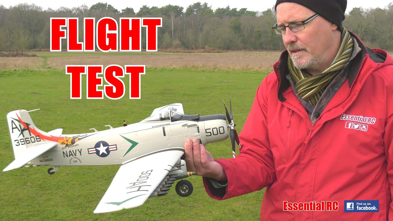 H-King A-1 Skyraider with ORX Flight Stabiliser: ESSENTIAL RC FLIGHT TEST