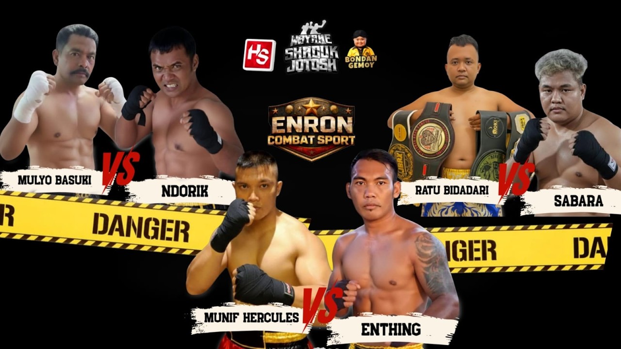 LIVE WAYAHE SHADUK JOTOSH || ENRON COMBAT SPORT || BONDAN GEMOY X HS BERANI KITA BEDA