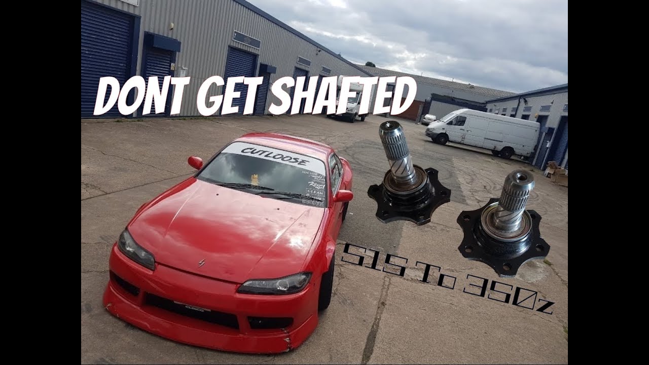 Nissan 200sx 240sx Skyline Drive Shaft Axle Conversion 350z Diff Cups. S13 S14 s15 PS13 R32 R33 R34