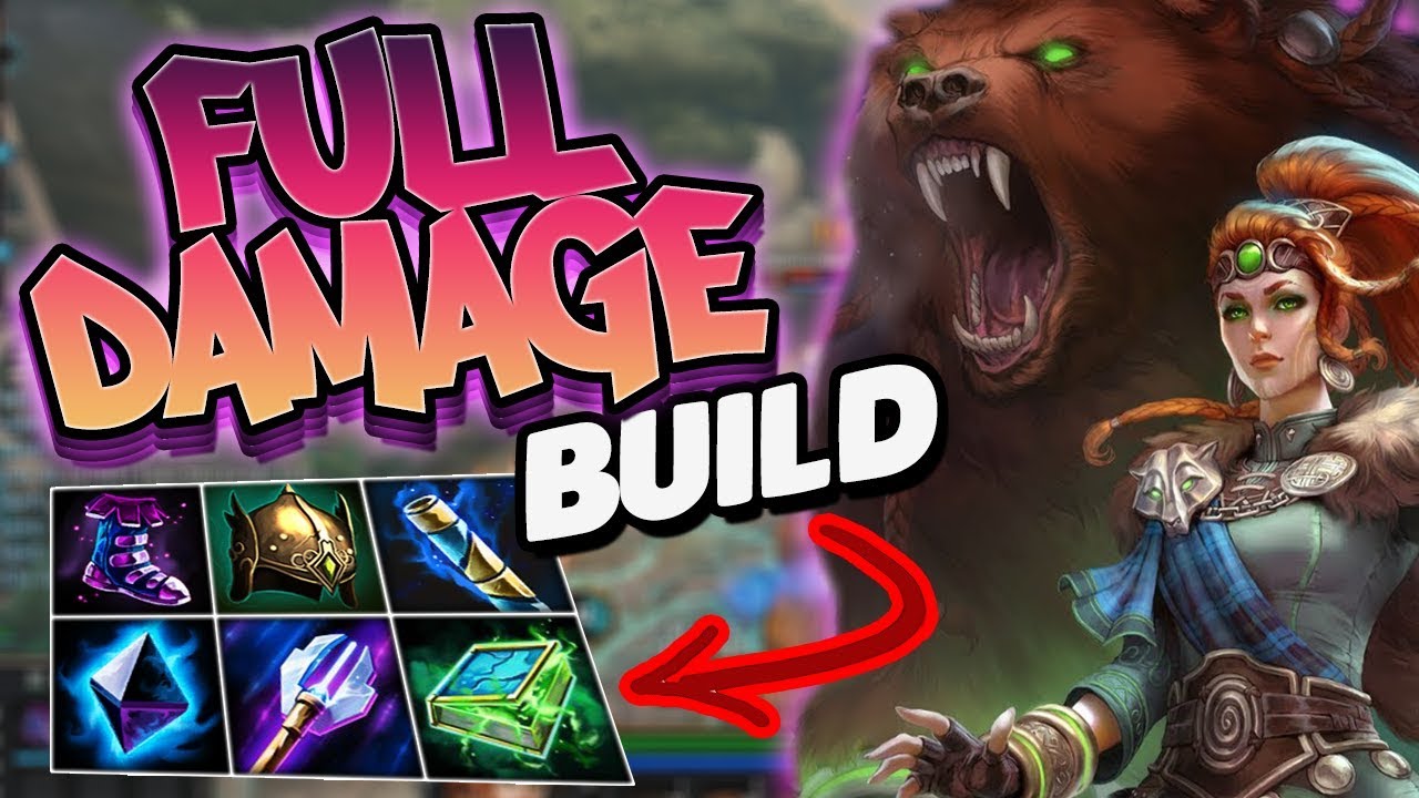 Smite: Full Damage Artio Build - THIS GOD IS SO BROKEN OH MY!