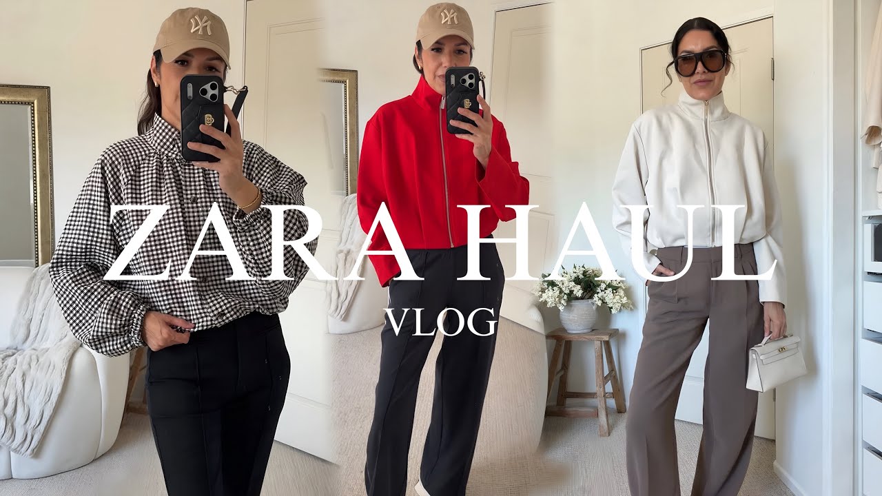 The ultimate ZARA fall try-on haul + TARGET shopping vlog 🪵🖤
