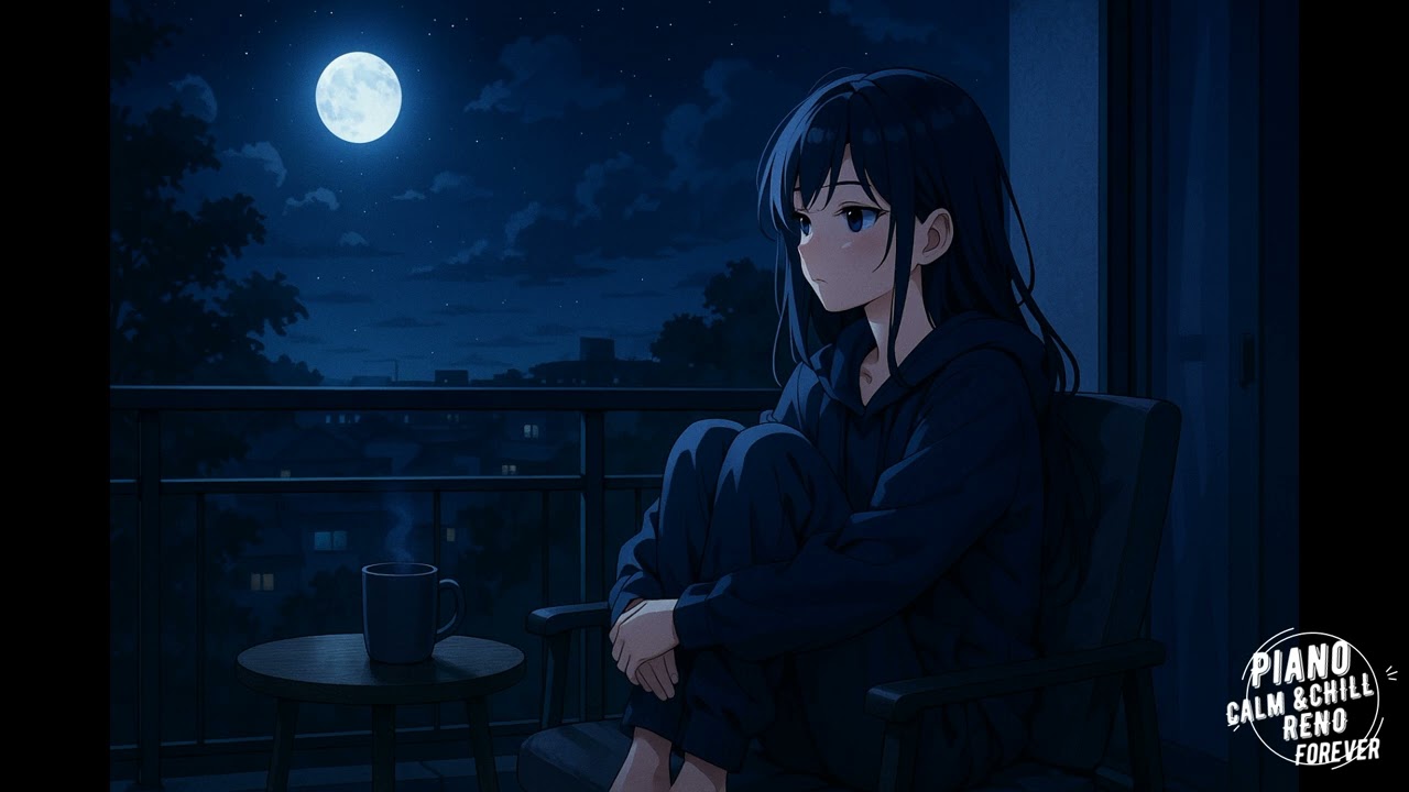Quiet night reflection - Instrumental Piano Vibe